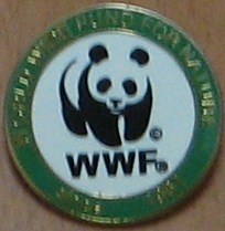 WWF世界自然保護基金会員バッジ