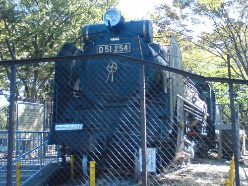 杉並児童交通公園SL蒸気機関車D51